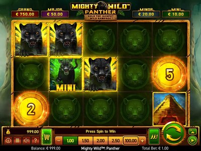 Видеослот Mighty Wild: Panther — играть в martin