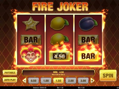 Видеослот Fire Joker — Play'n GO